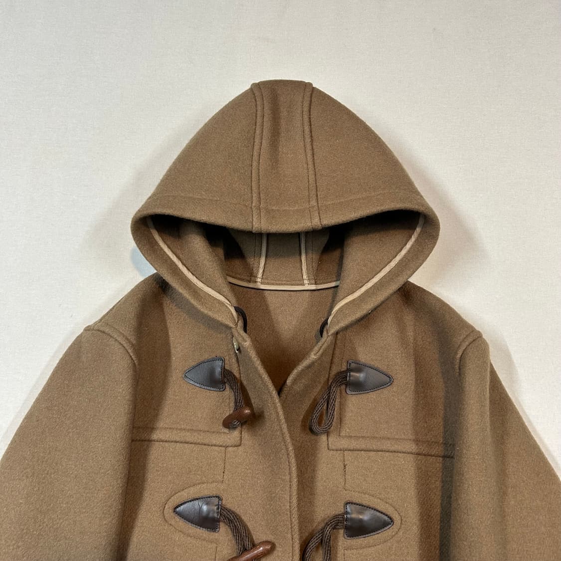 M) 반 잭 VAN JAC 클래식 우드 토글 더플 코트 상품이미지3