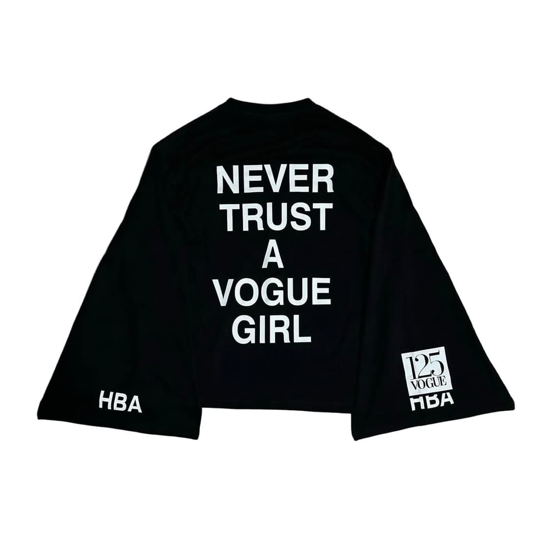 HBA × VOGUE 125주년 콜라보 티셔츠 (플레이보이카티 착용) 상품이미지1