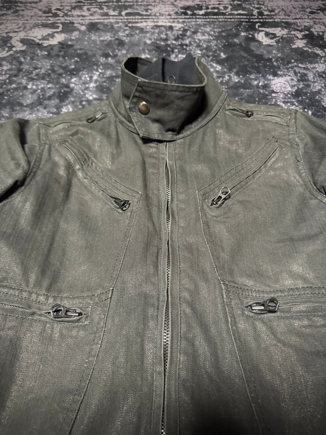 Fuga coating rider jacket 상품이미지2