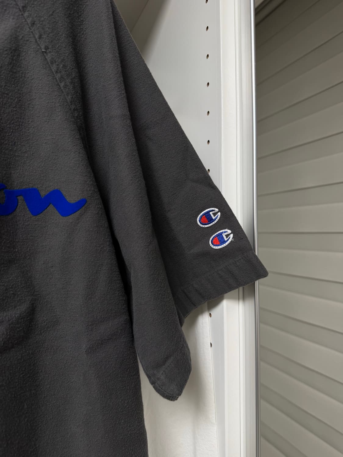 챔피온 X 자라 콜라보 베이스볼 셔츠 M (100-105) 상품이미지3