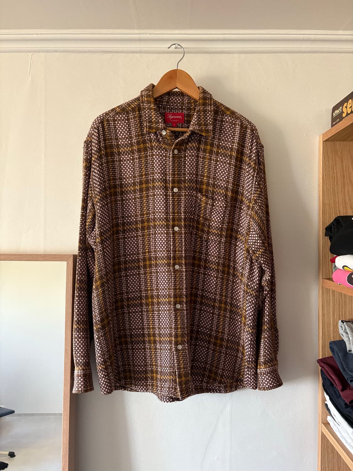 슈프림 체크 셔츠 상품이미지1