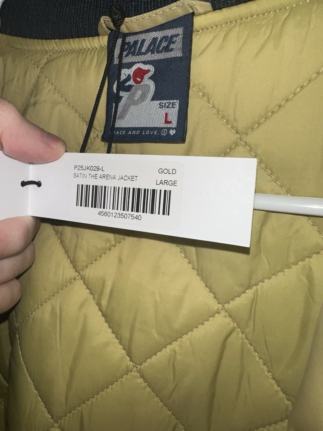 팔라스 새틴 더 아레나 자켓 점퍼 상품이미지3