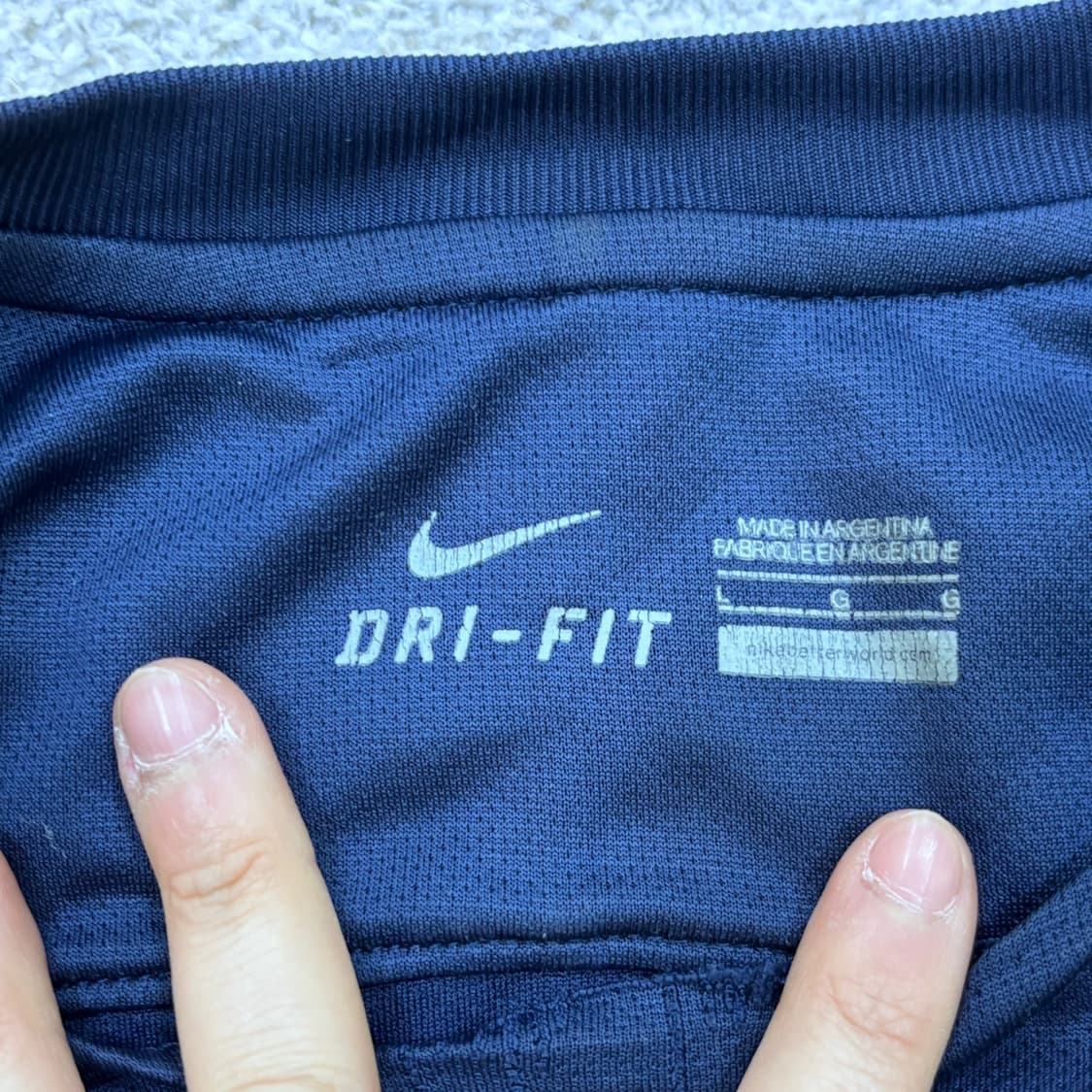 L 나이키 보카주니어스 유니폼 0407E2 상품이미지3