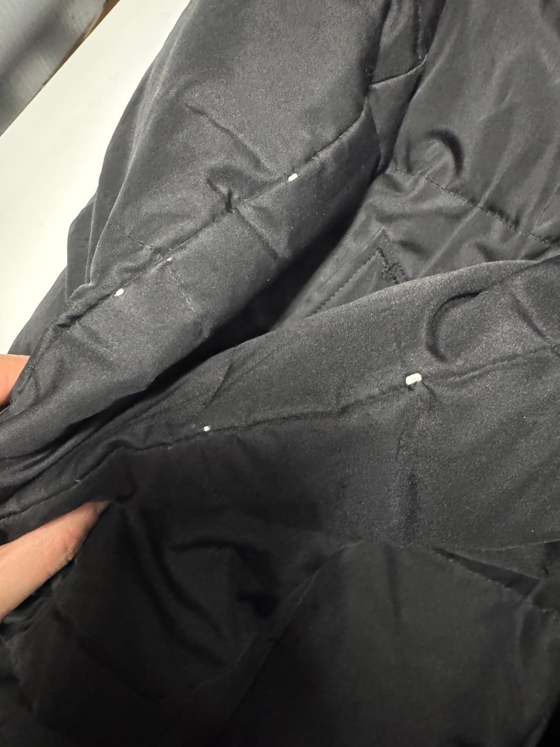 여성 닥스 daks 퍼 후드 롱 패딩 상품이미지6