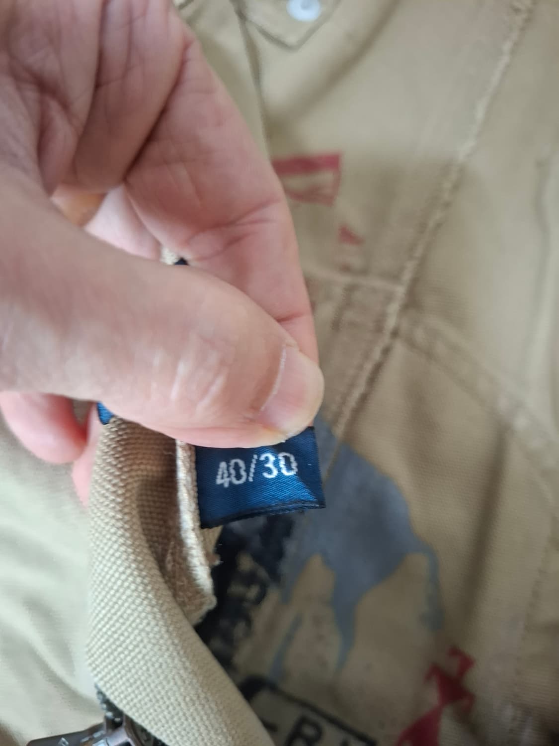 폴로 랄프로렌 멀티 카고 바지 40/30 상품이미지4