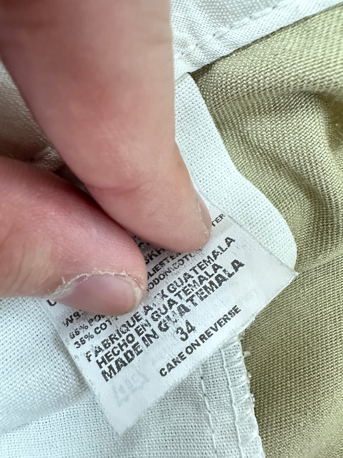 디키즈 베이지 워크 버뮤다 팬츠 상품이미지5