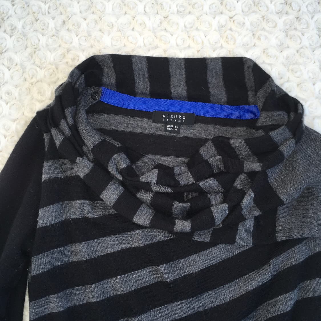 asuro tayama stripe unbalance knit 상품이미지7