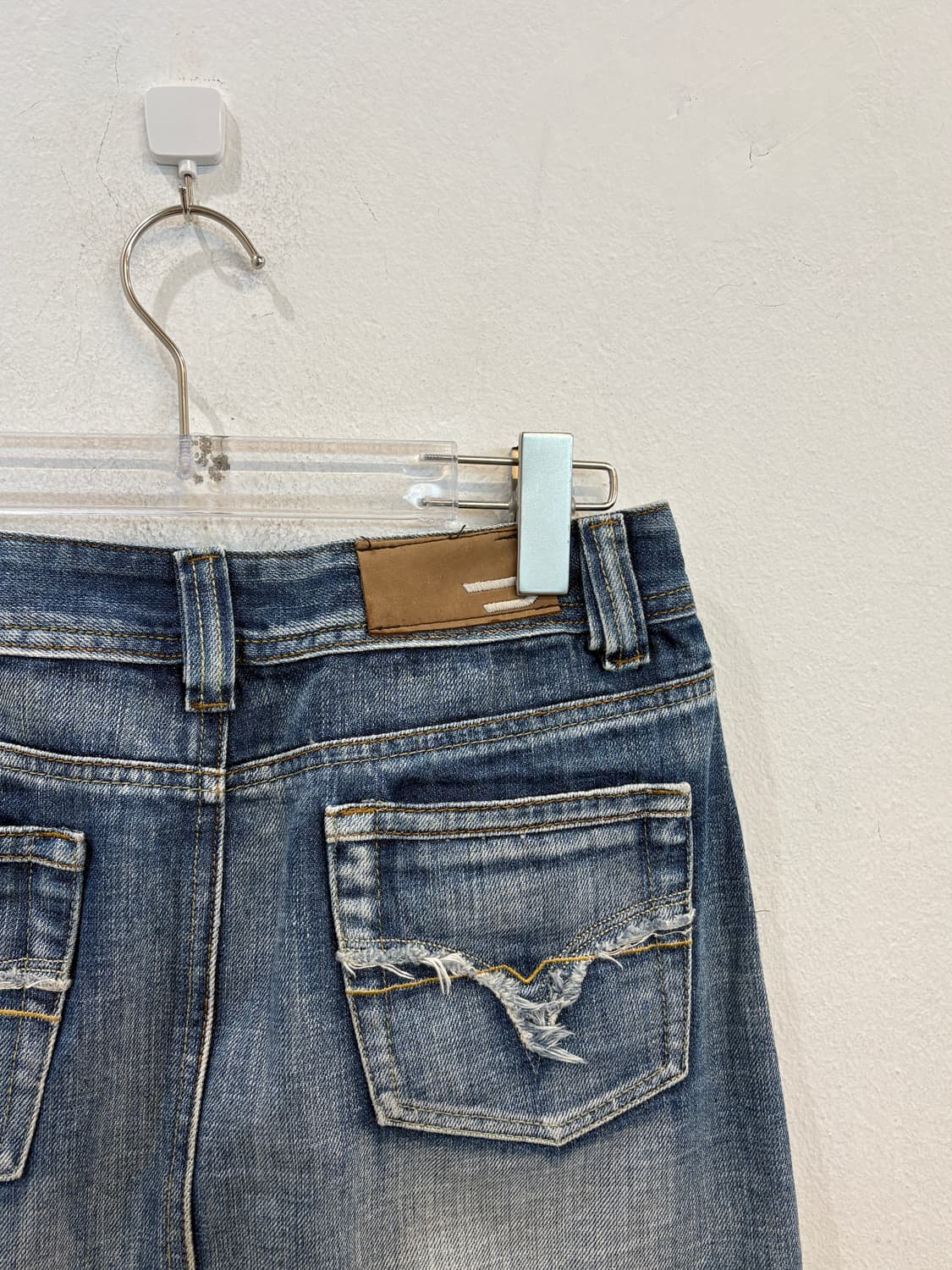 DIESEL Reckfly Special Denim Mini Skirt  상품이미지8