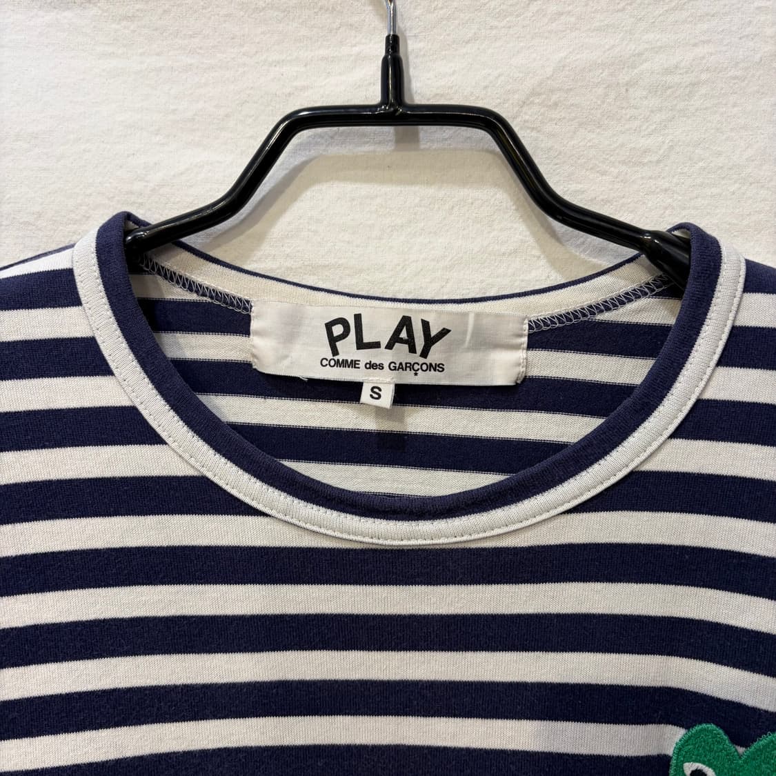 꼼데가르송 플레이 스트라이프 긴팔 티셔츠 상품이미지3