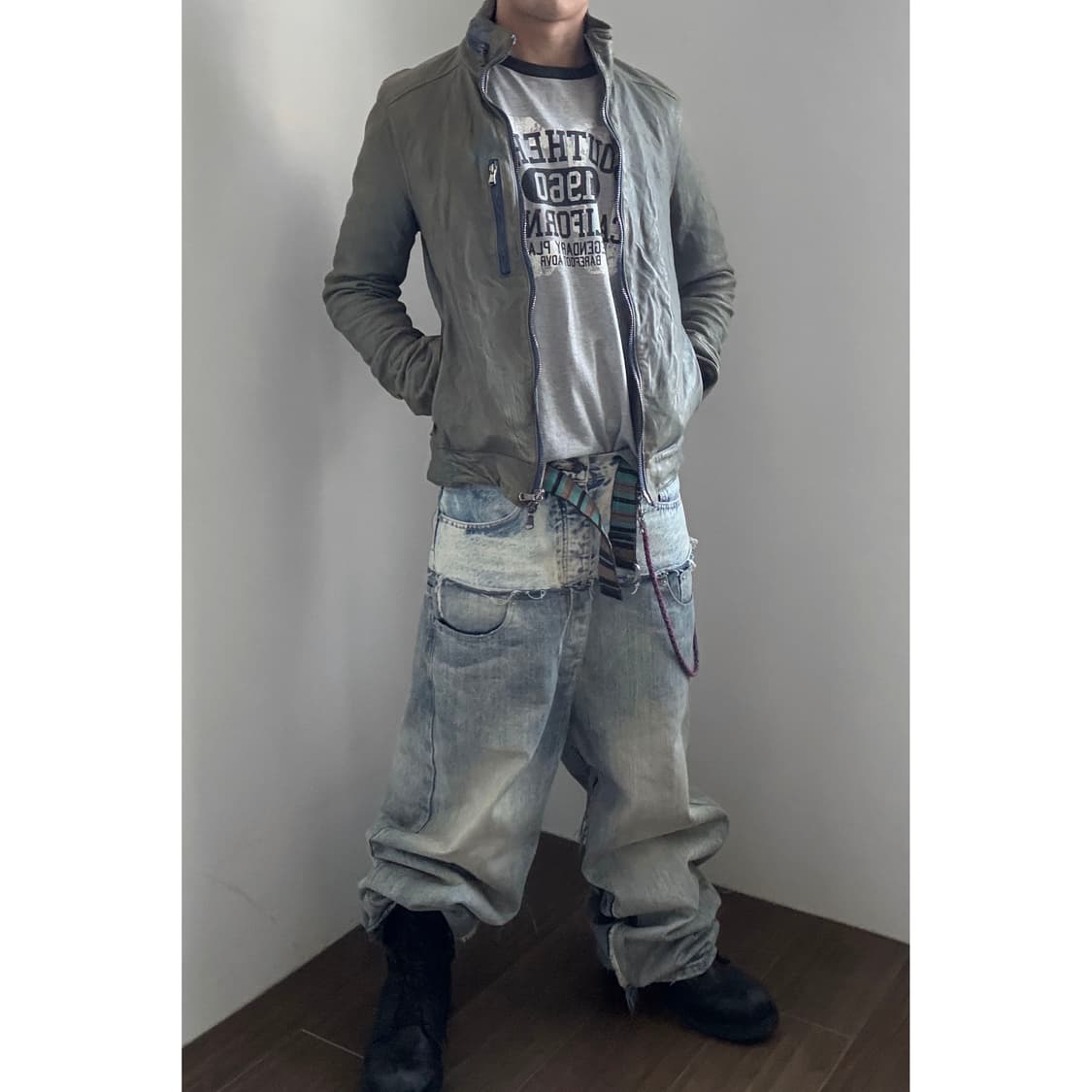 Junhashimoto Leather Jacket 상품이미지1