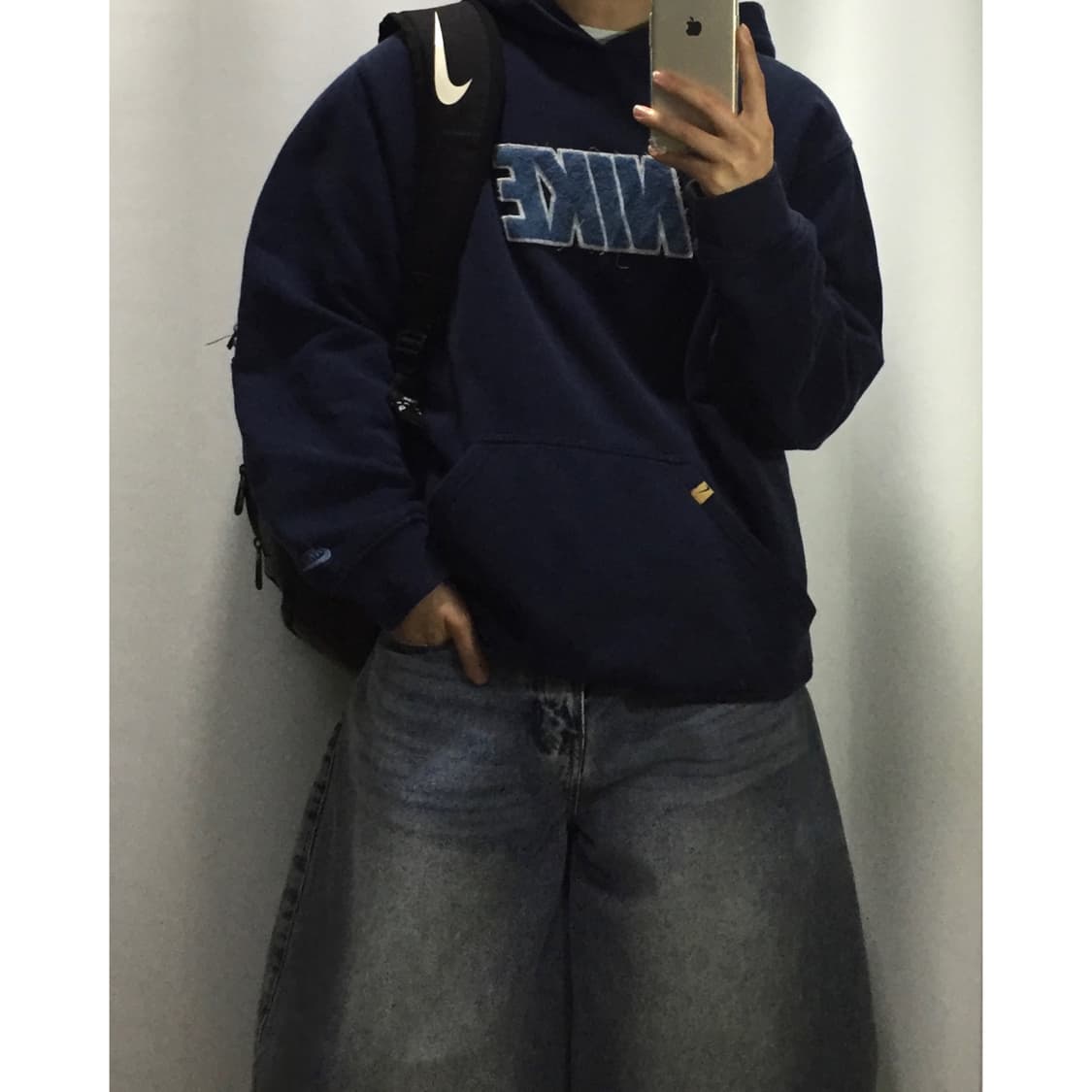 Nike 나이키 빅로고 올드스쿨 후드티 상품이미지3