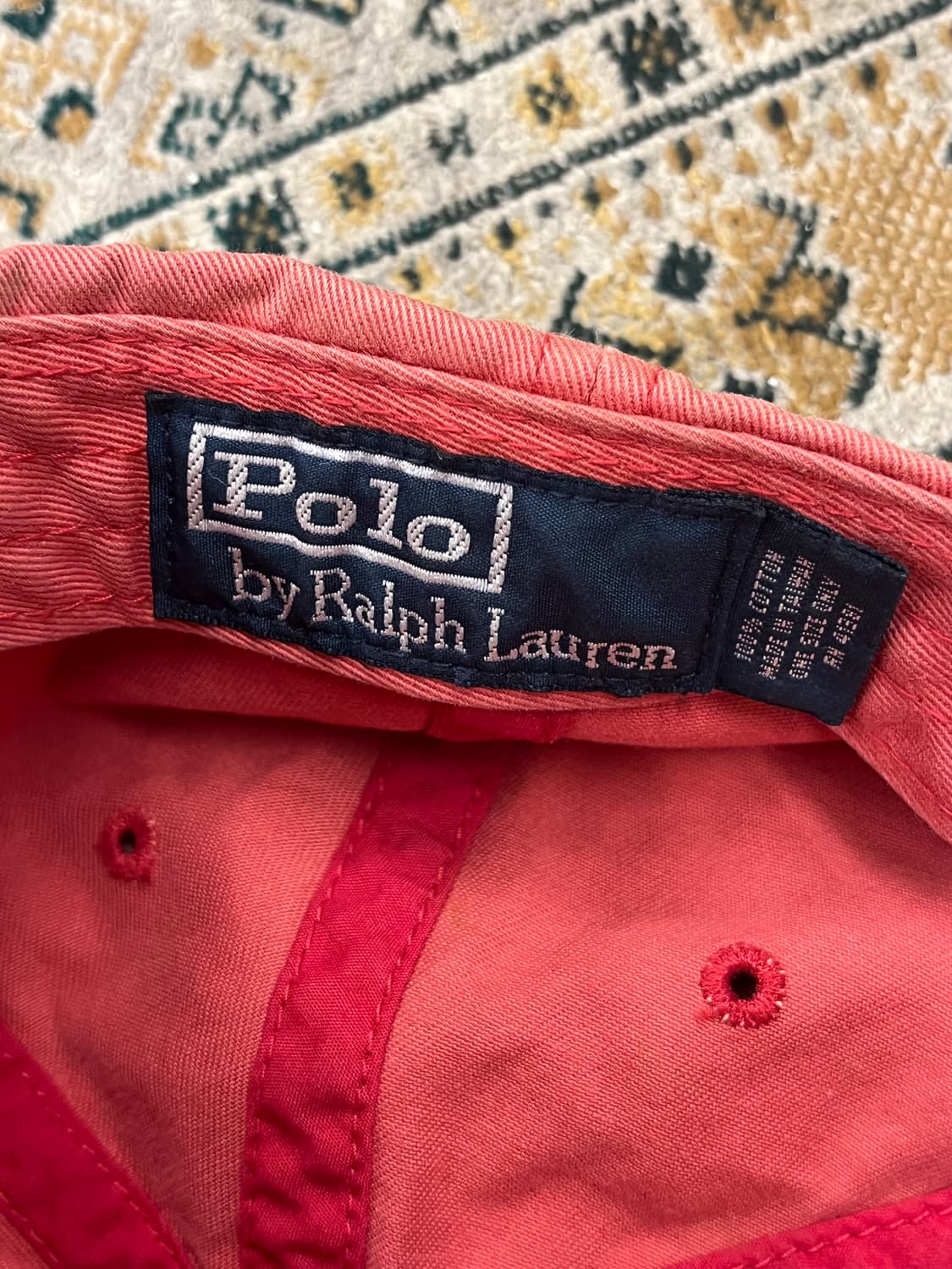 폴로 랄프로렌 볼캡 핑크 #csz3049 상품이미지2