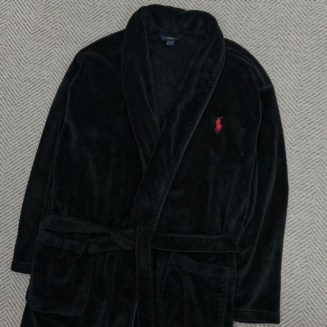 폴로랄프로렌 슬립웨어 벨루어 가운 v1338 상품이미지3