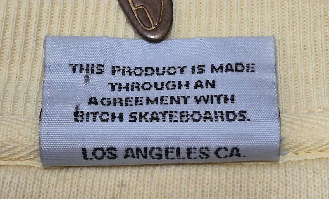 90s BITCH SKATEBOARDS STRIPE SWEATSHIRT 상품이미지6