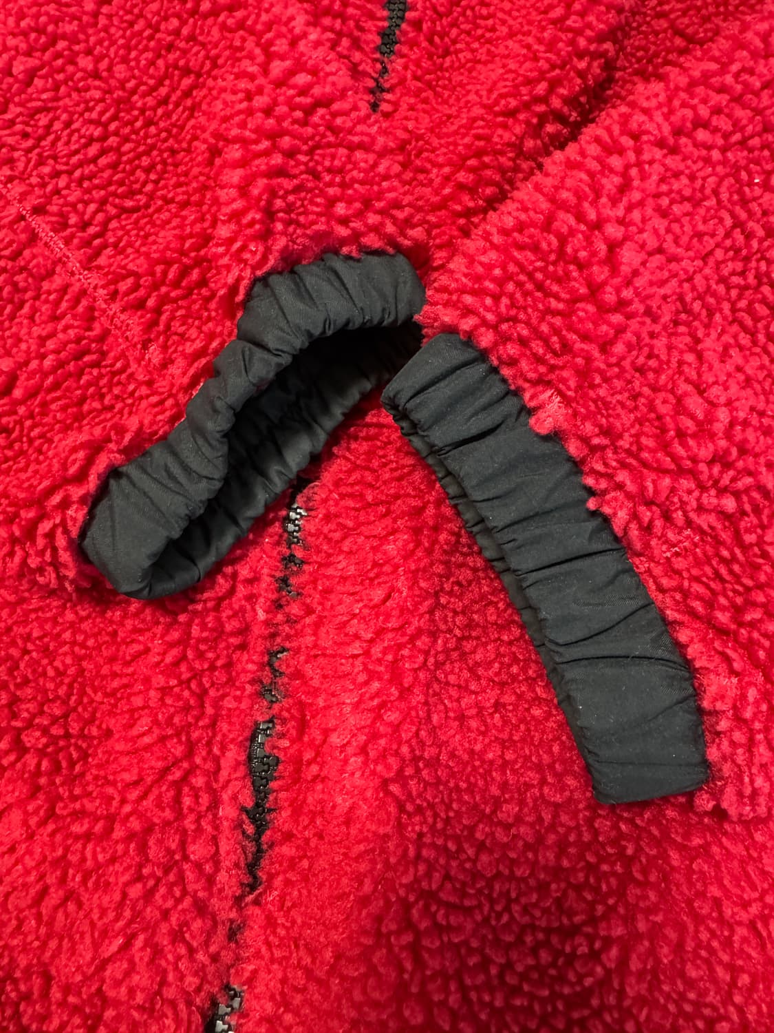 노스페이스 뉴 유틸리티 플리스 자켓 레드 105사이즈 상품이미지4