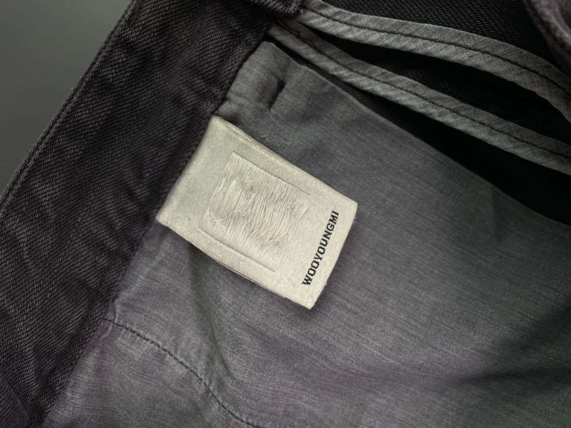 [50] 우영미 포켓 디테일 가먼트 다잉 데님 팬츠 스트레이트핏 상품이미지10