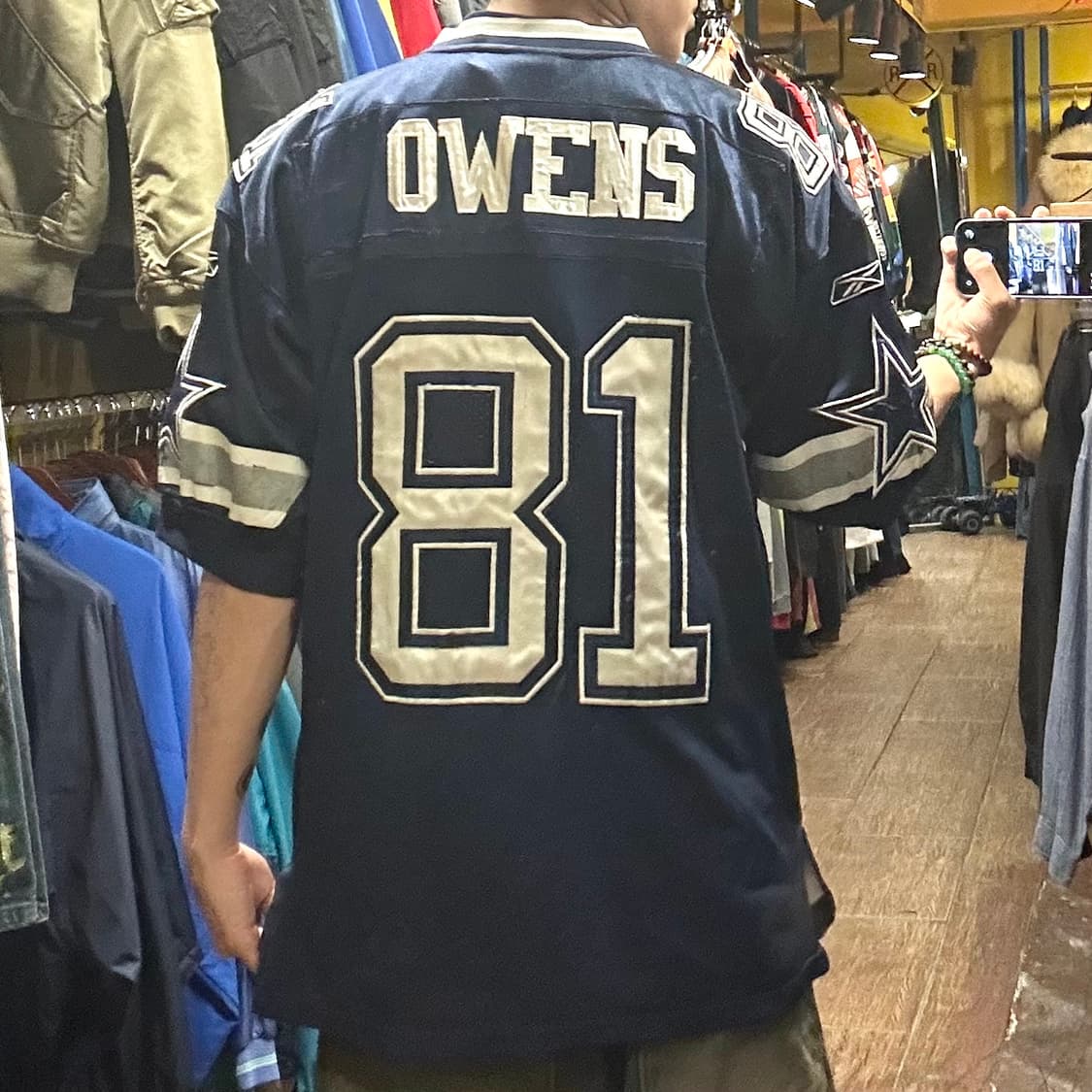 [HI] NFL 리복 반팔져지 네이비 상품이미지5