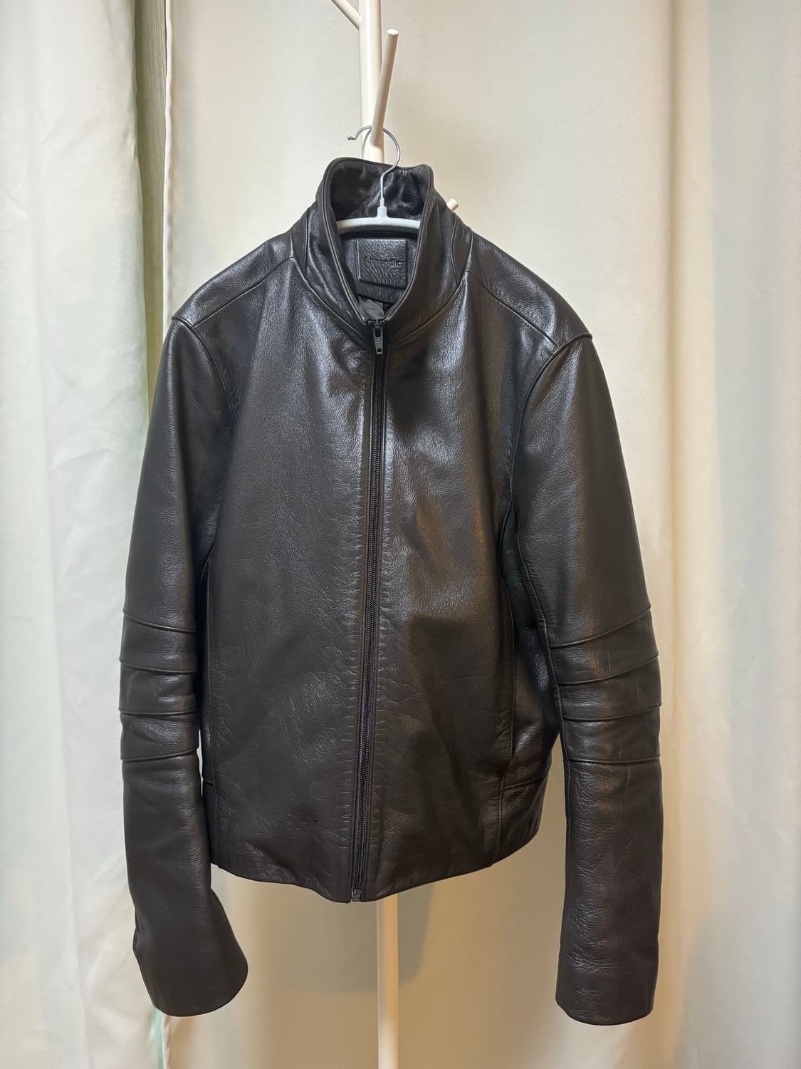 014 appendix leather jacket / brown 상품이미지2