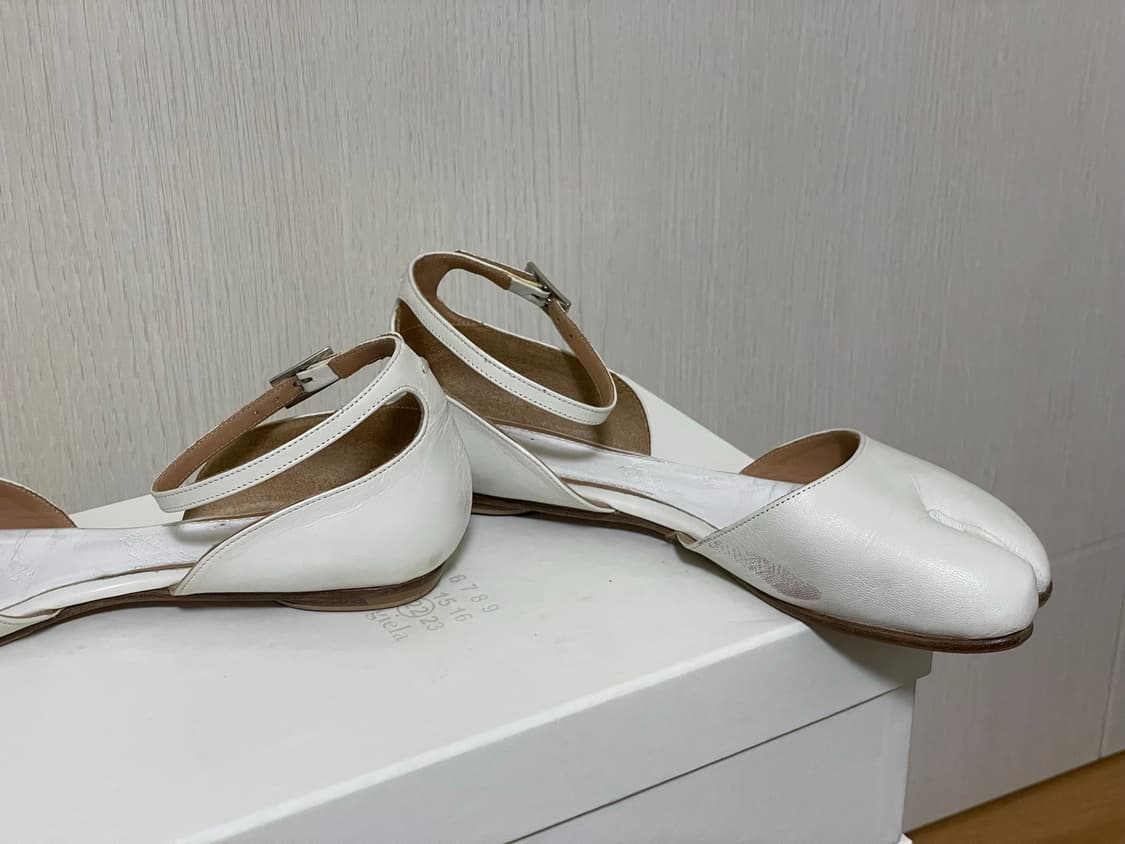 메종 마르지엘라 타비 메리제인 화이트 상품이미지6