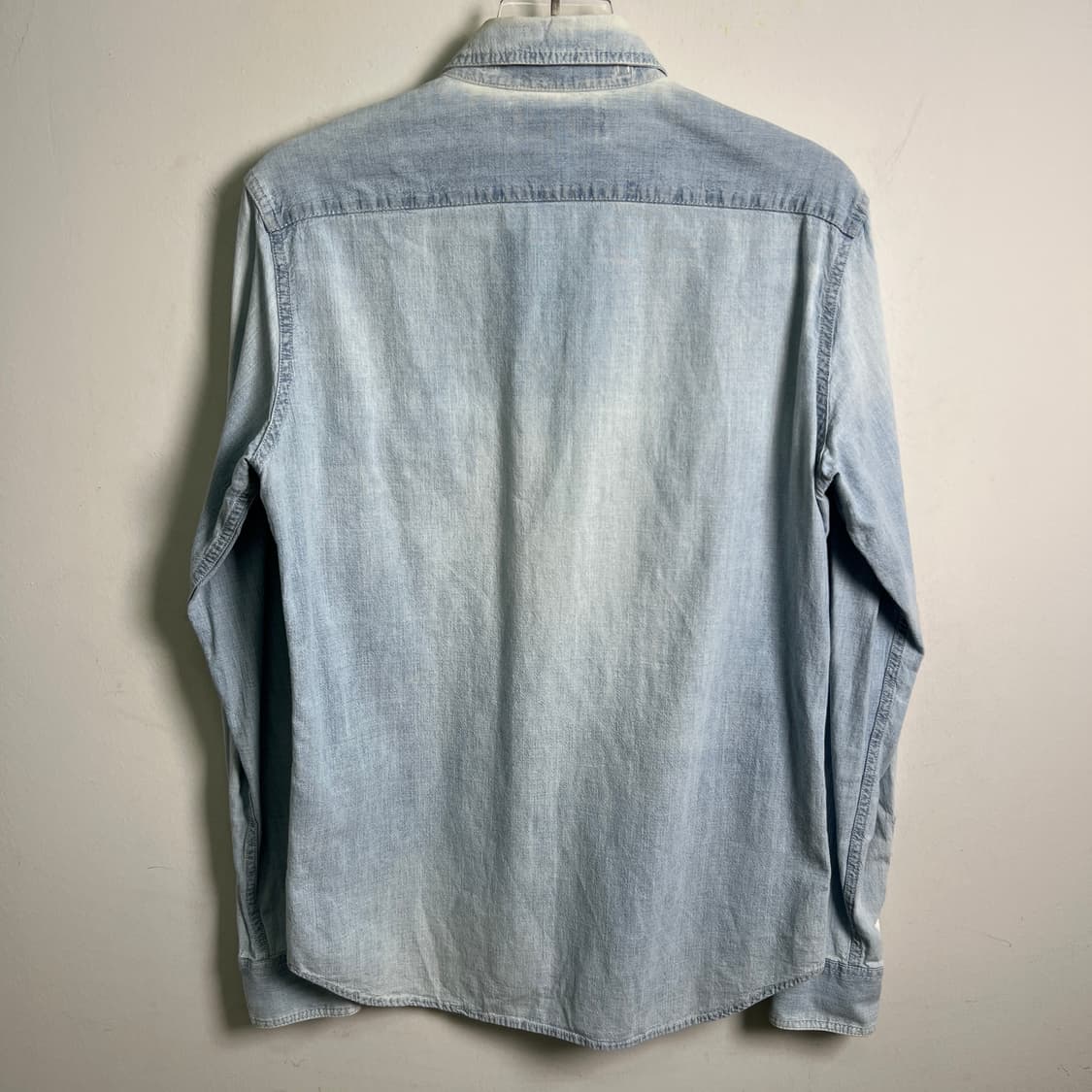 스톤아일랜드 연청 데님 셔츠 S 상품이미지6