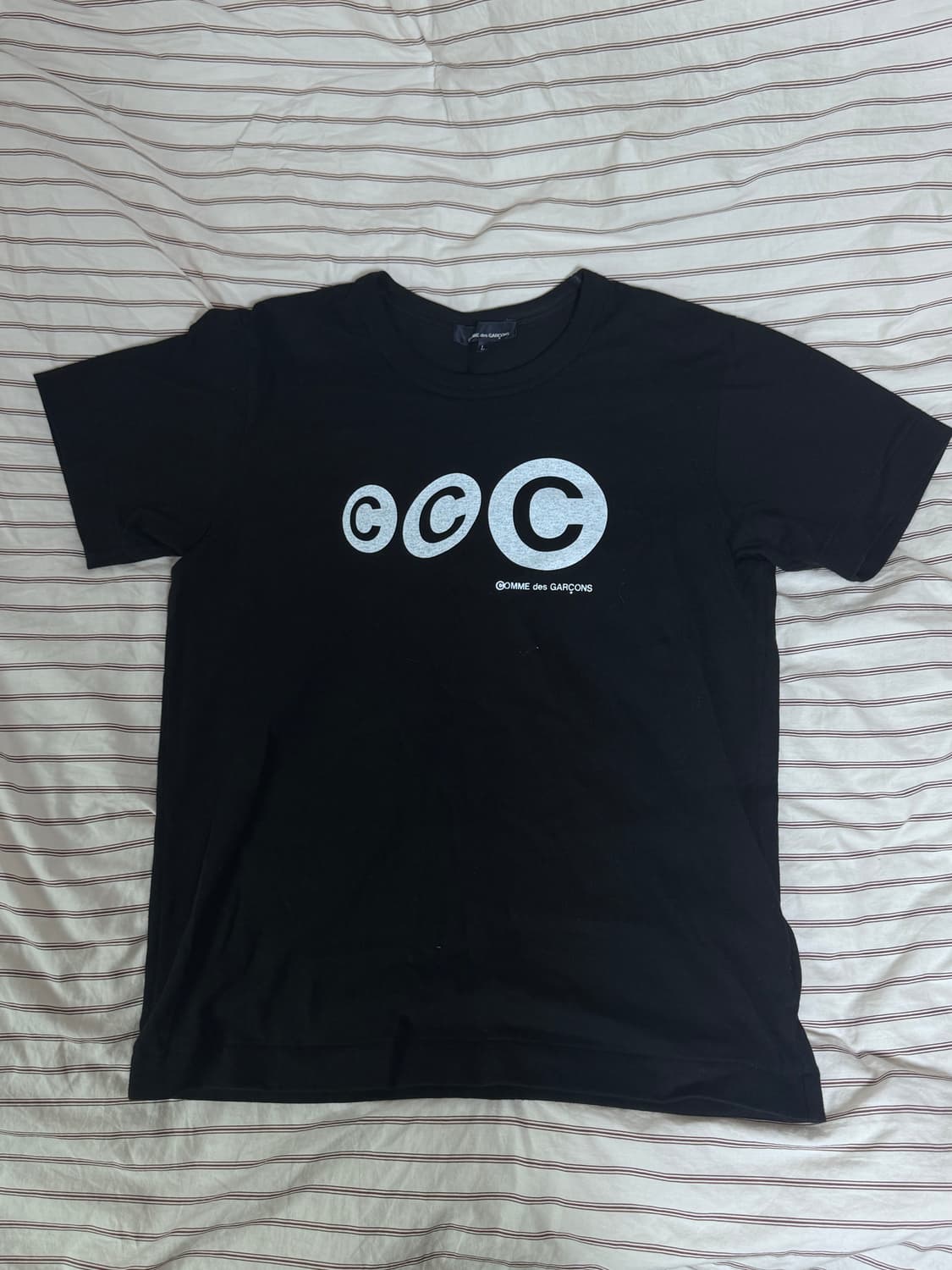 꼼데가르송 아오야마 한정 반팔티셔츠 상품이미지1