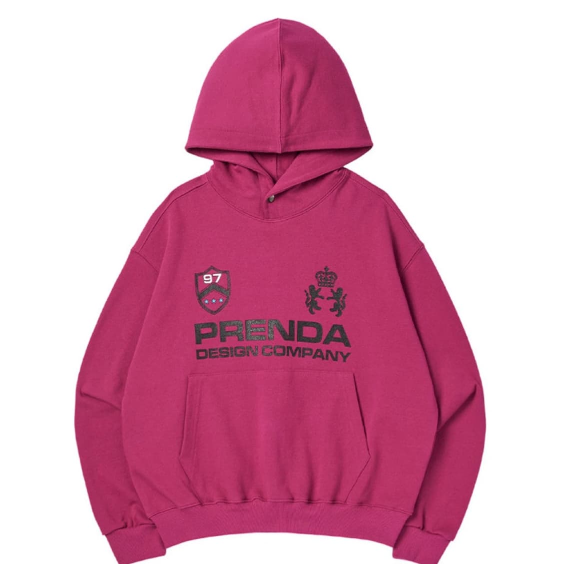 프렌다 마젠타 후드티 상품이미지1