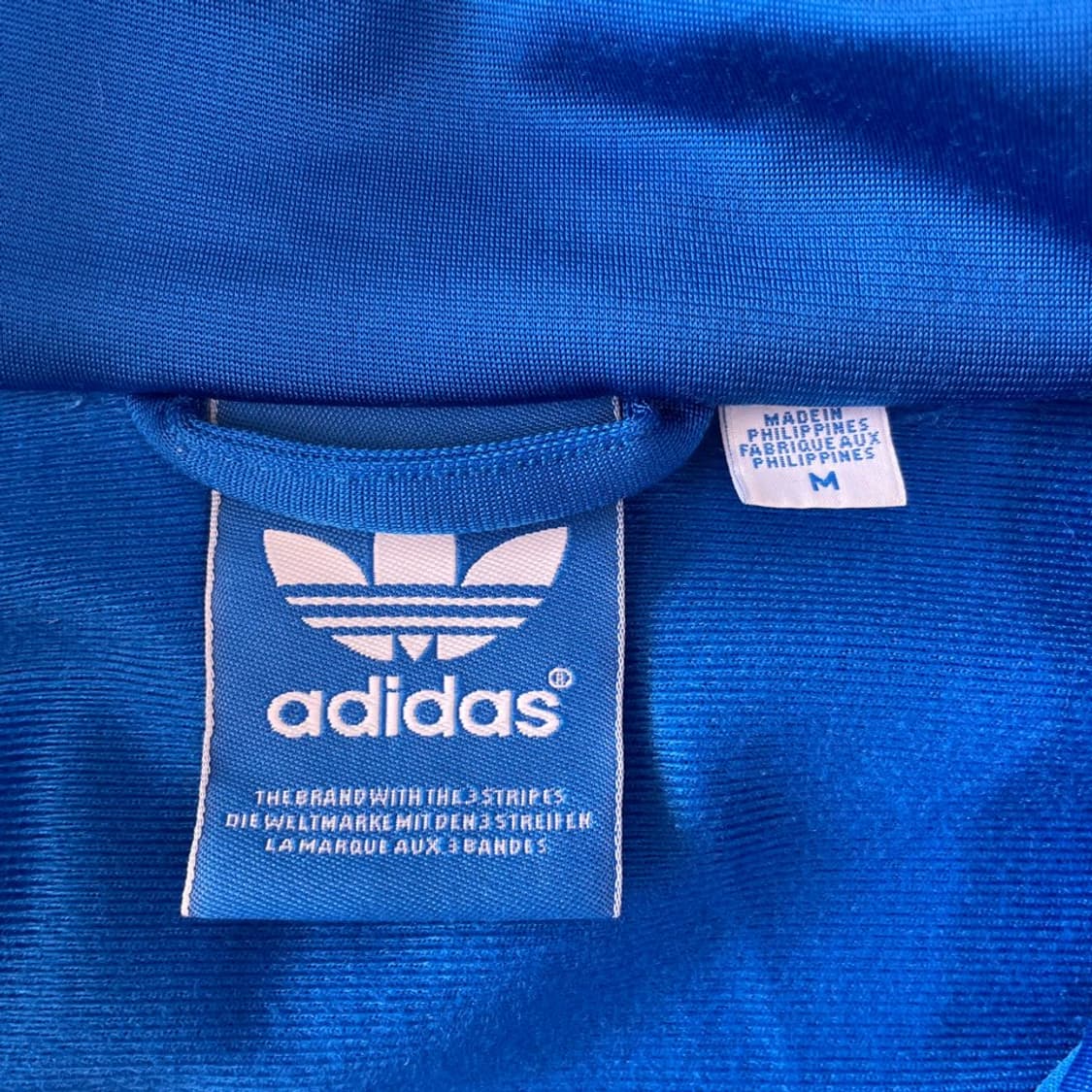 L 아디다스 파이어버드 파랑 라임 트랙탑 져지 희귀 100 상품이미지4