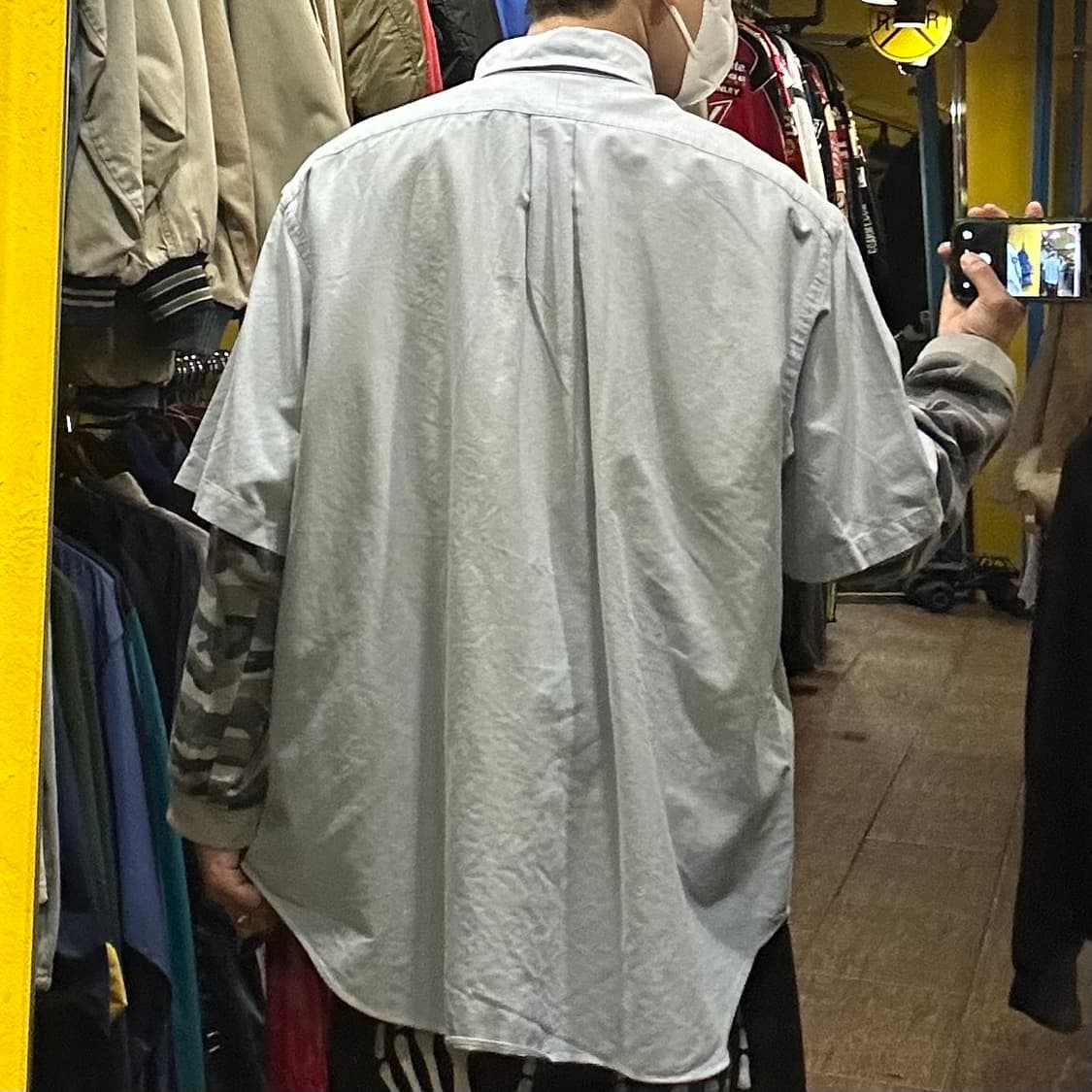 [HI] 폴로 랄프로렌 반팔셔츠 스카이블루 상품이미지5