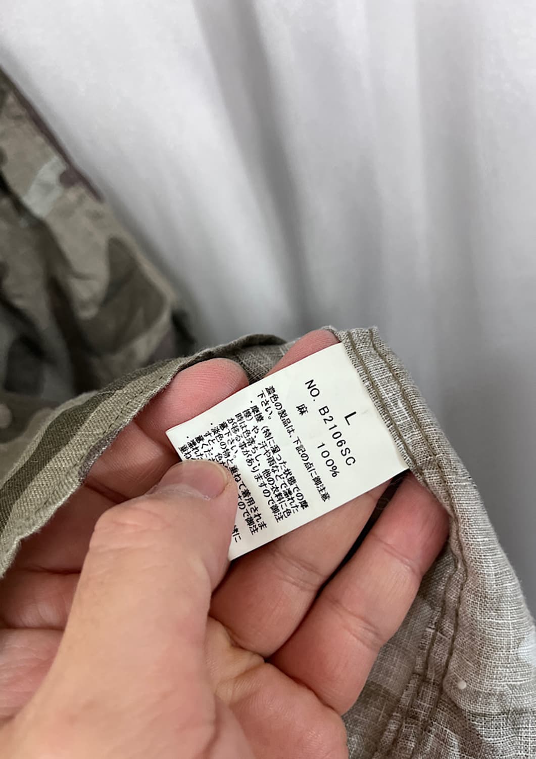 flair french linen shirt 상품이미지5