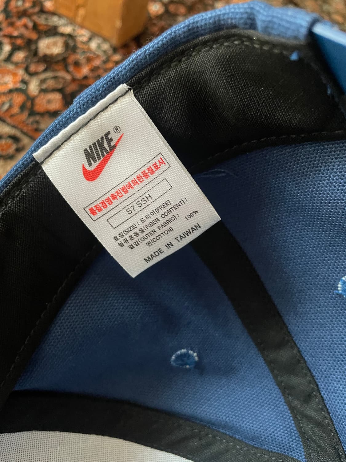 90s nike canvas vintage cap(데드스탁) 상품이미지3
