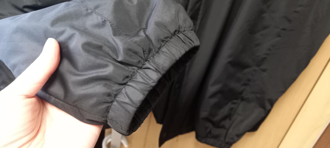 두벌 에잇세컨즈 브이넥 경량패딩 블랙 아이보리 2XL 상품이미지2