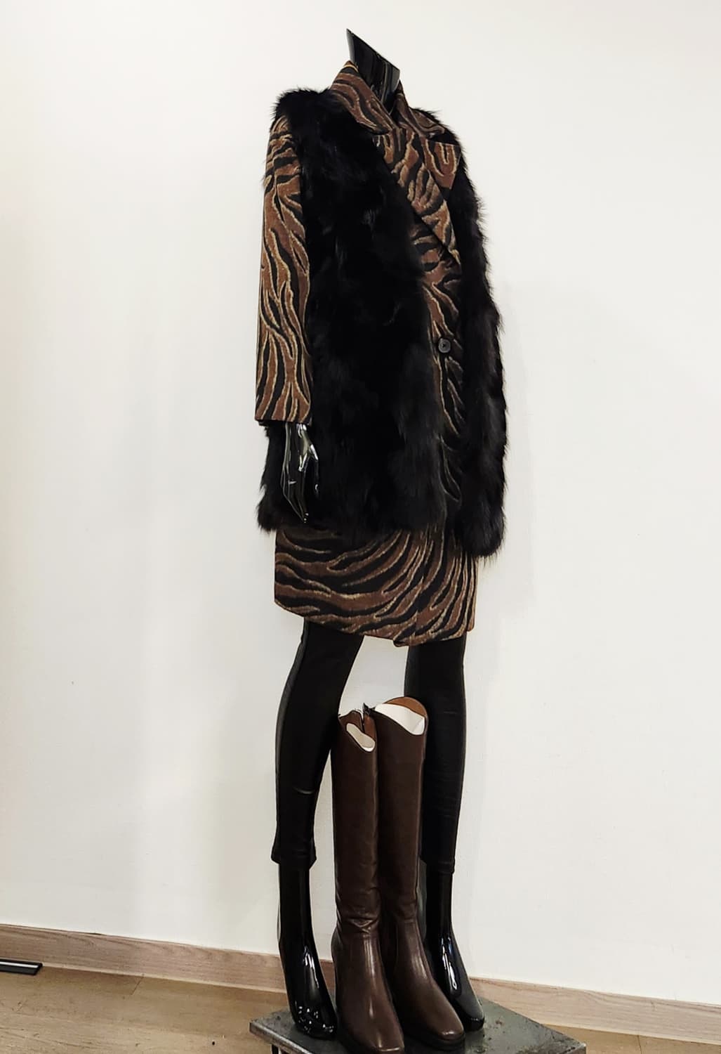 폭스 롱베스트 블랙  상품이미지7