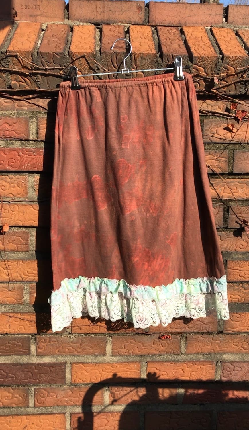 vintage pattern lace skirt 상품이미지9