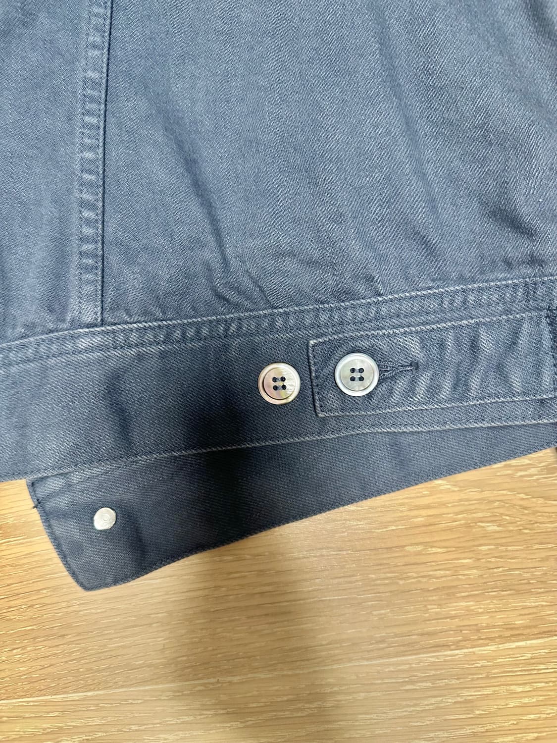 A.P.C. 블루 데님 자켓 L 사이즈 상품이미지5