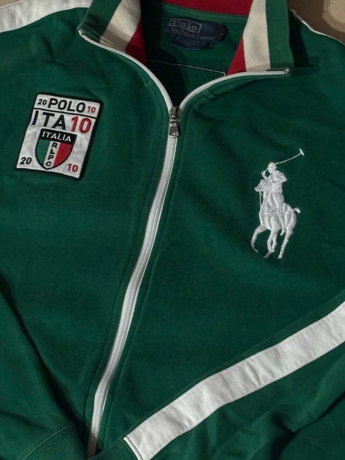 폴로 랄프로렌 치프키프 빅포니 이탈리아 집업 상품이미지1