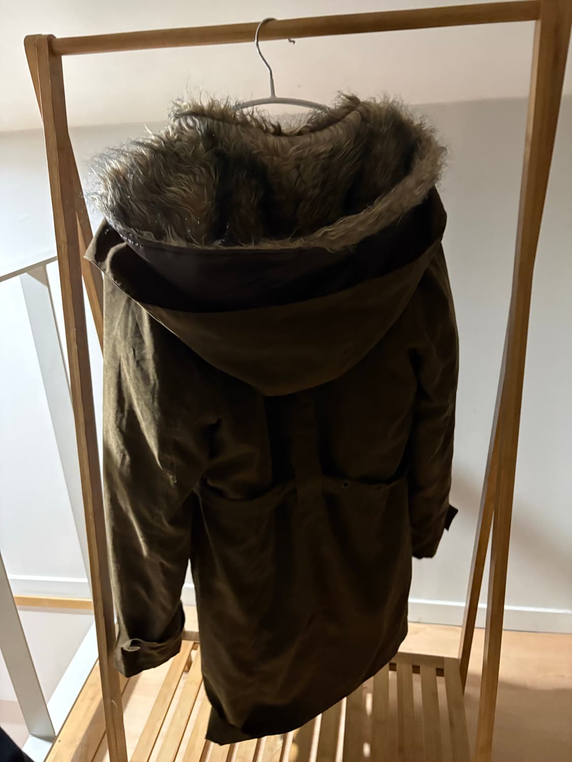 빈티지 모리 너드 야상자켓 털 탈부착 상품이미지4