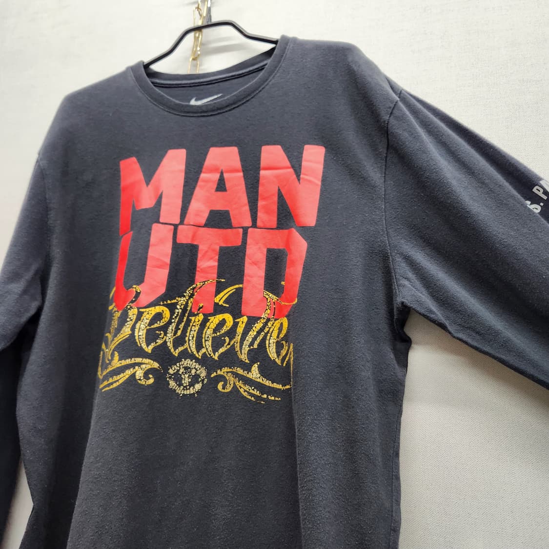 나이키 맨유 로고 빈티지 프린팅 롱슬리브 XL(XL) 상품이미지3