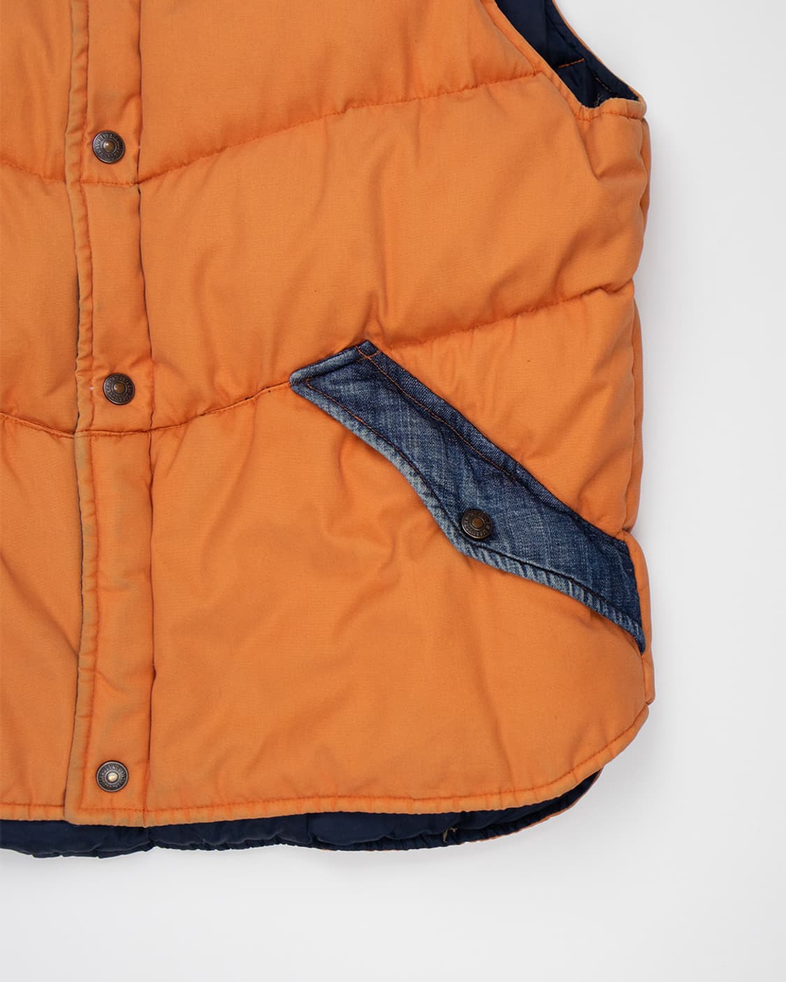 00's 리바이스 레드 데님 다운 베스트 상품이미지5