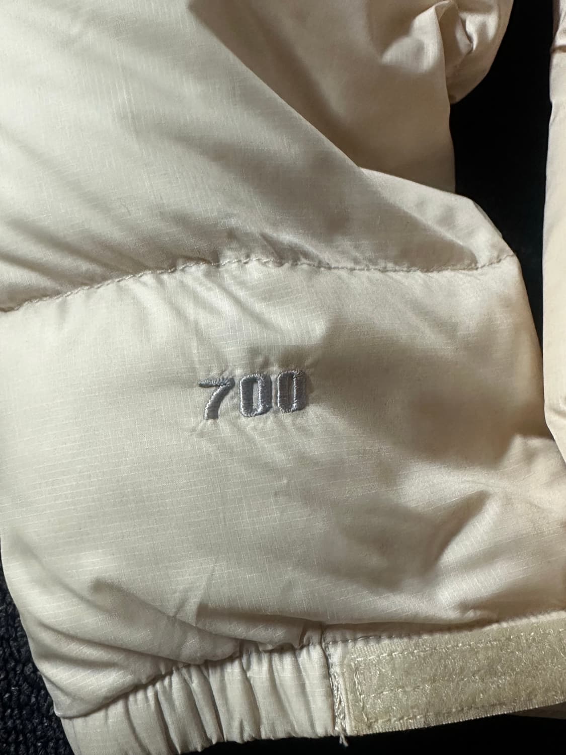 노스페이스 눕시 700 베이지 구스다운 패딩 L 상품이미지6