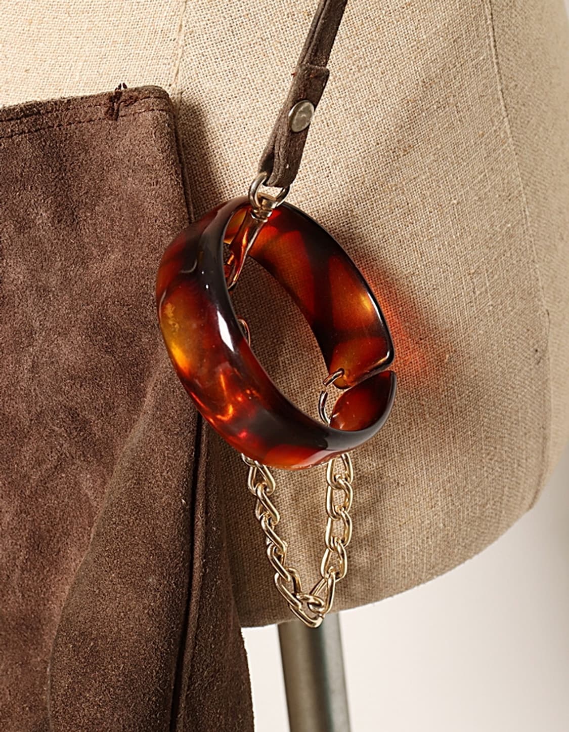  Non Suede Leather Bucket Bag 상품이미지3