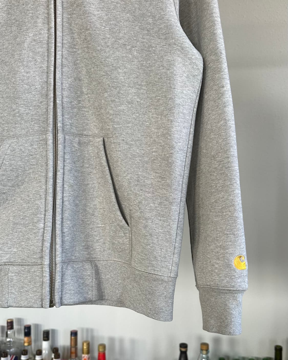 [S]칼하트 WIP 체이스 기모 후드집업 상품이미지5