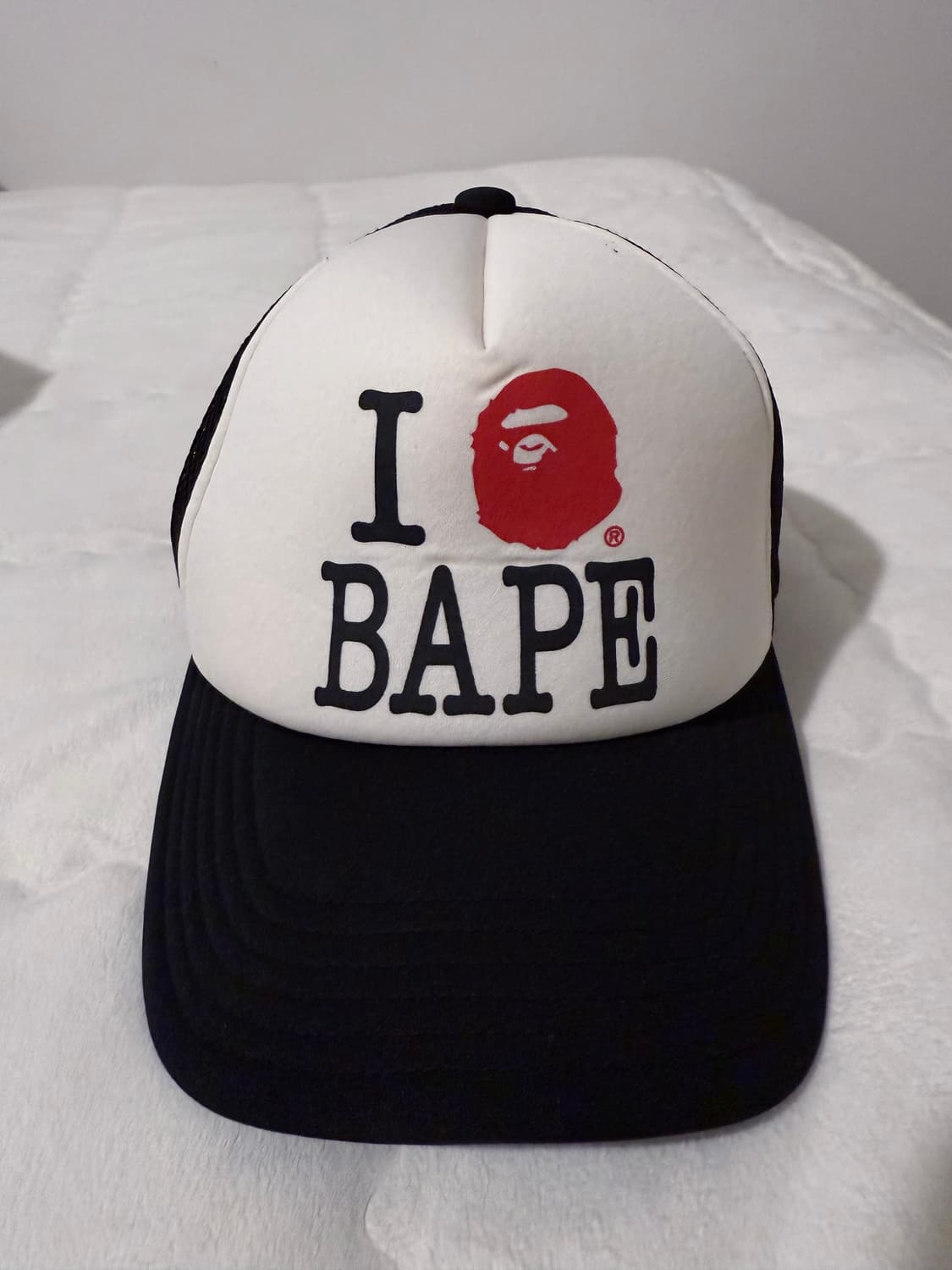 베이프 아이 러브 베이프 매쉬 캡 상품이미지1