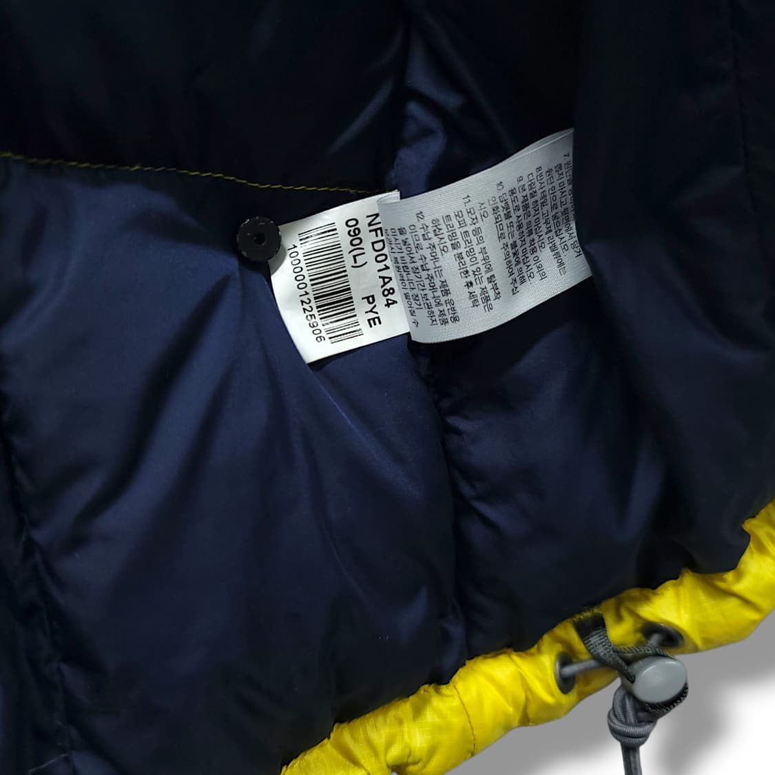 [90] 노스페이스 옐로우 눕시 700 다운 베스트 패딩조끼 상품이미지10