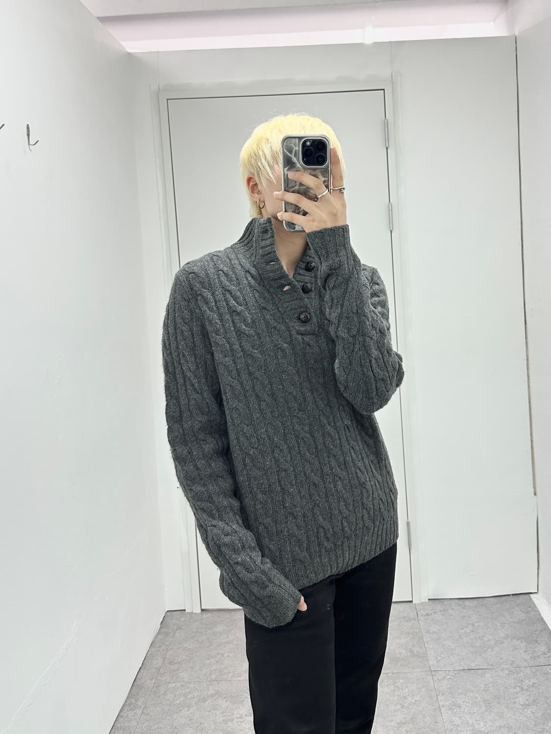 Polo Ralph Lauren lambs wool cable knit 상품이미지1