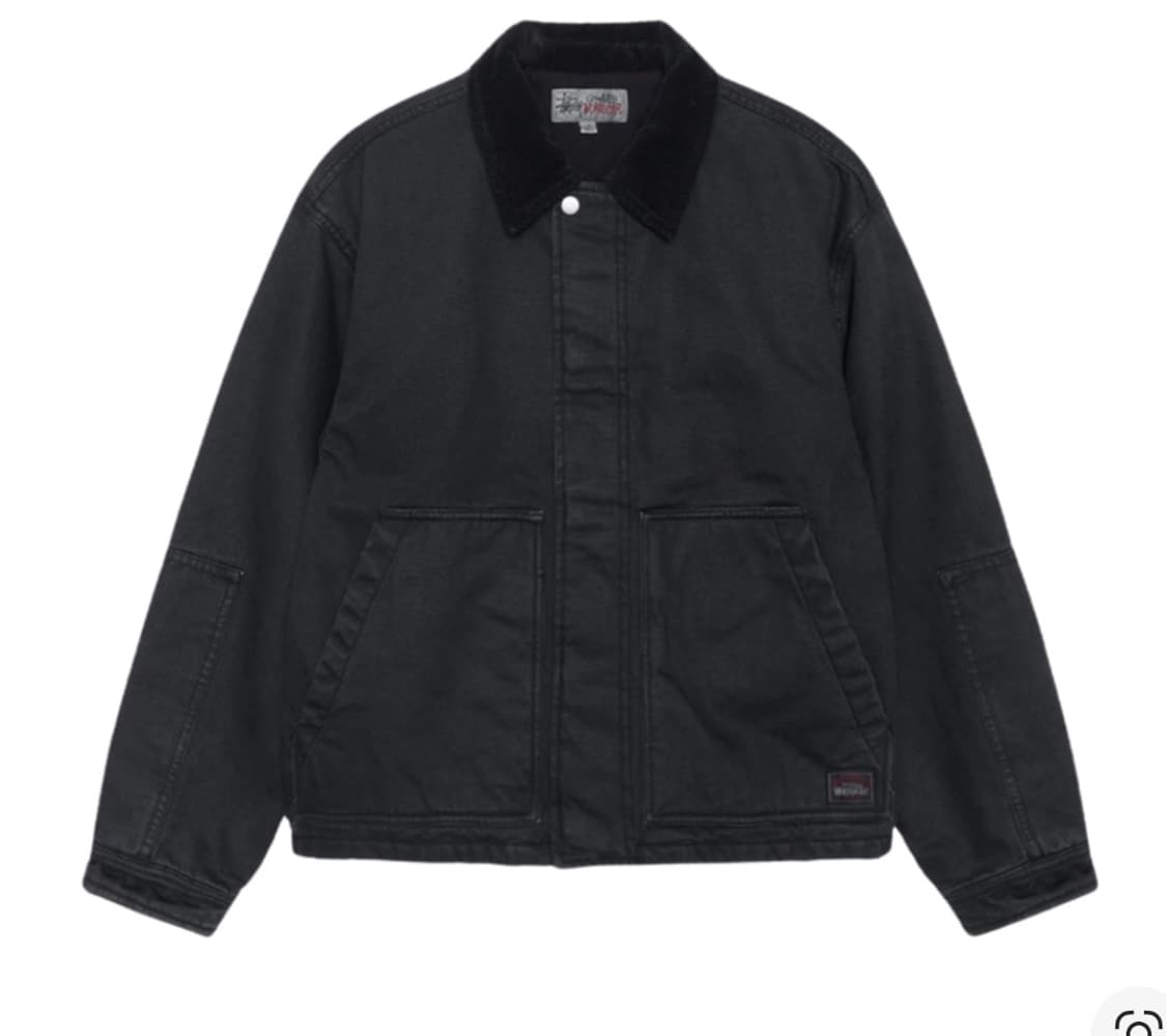 스투시 워크기어 자켓 블랙 L 상품이미지1