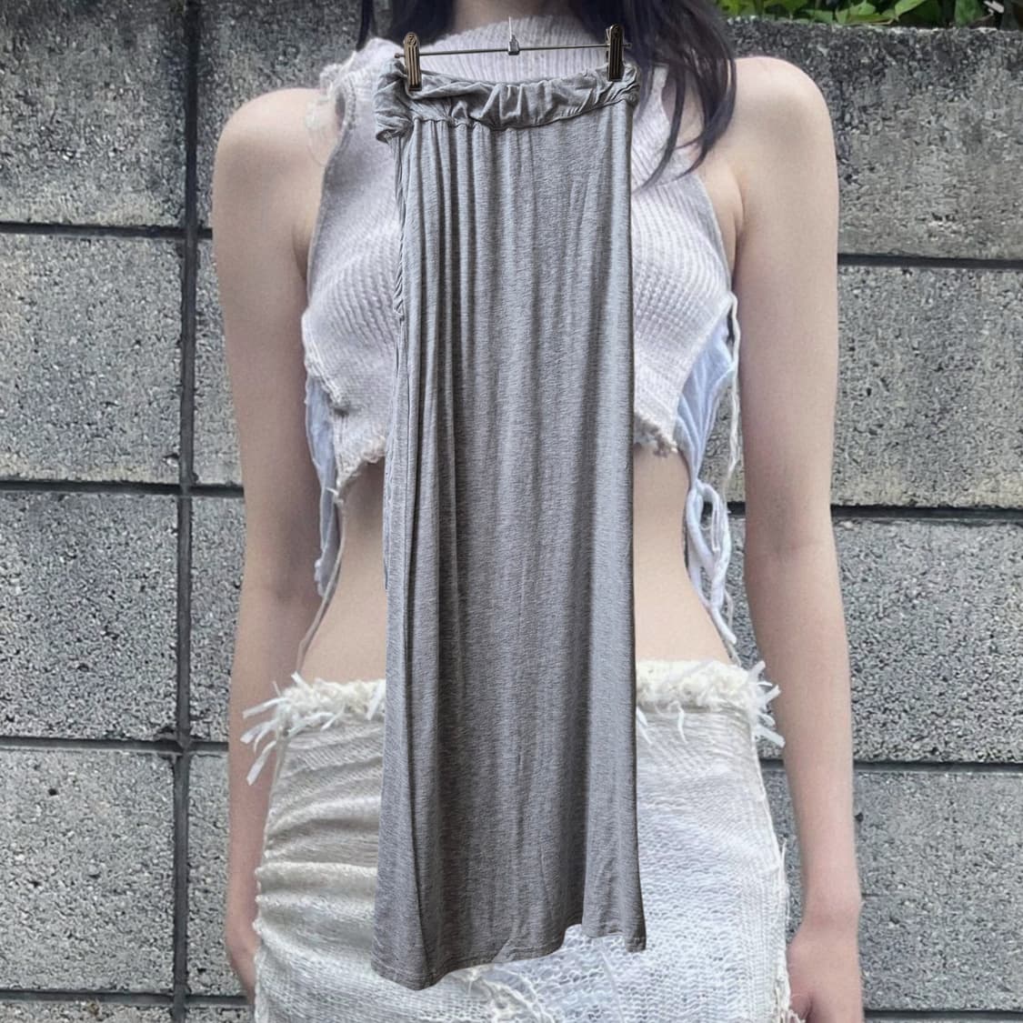 Vintage 03 Daily drape Skirt 상품이미지2