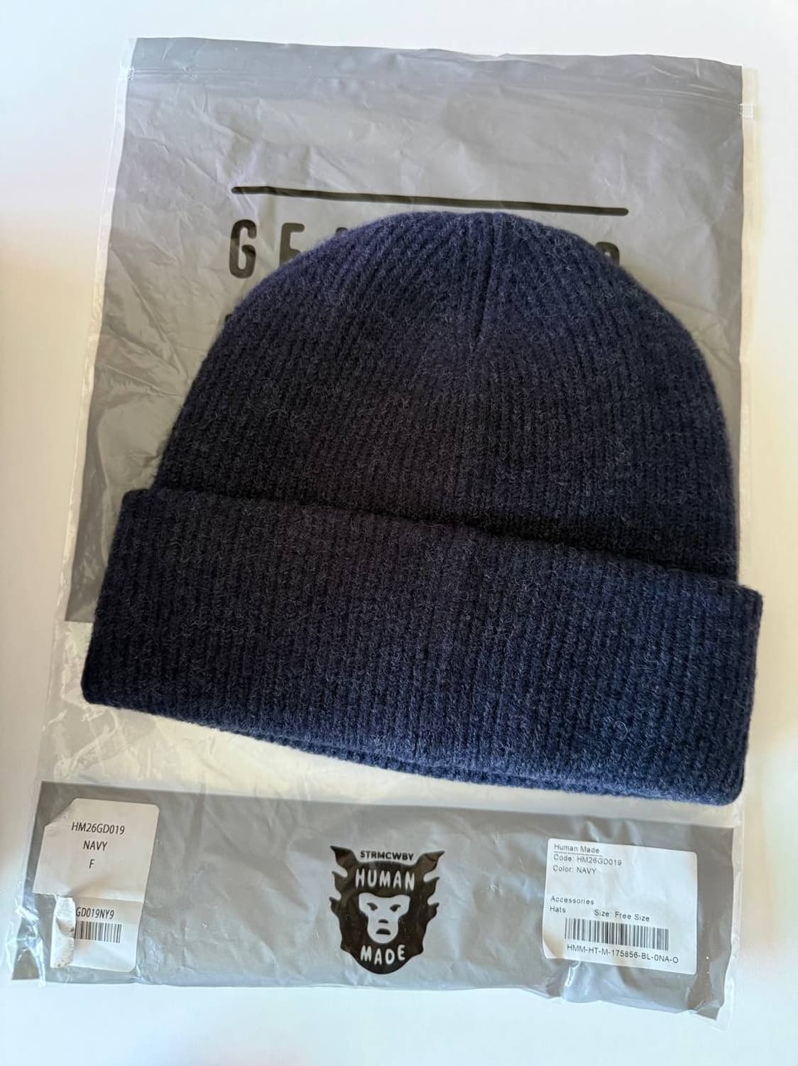 Human Made Navy Beanie HM26GD019 상품이미지2