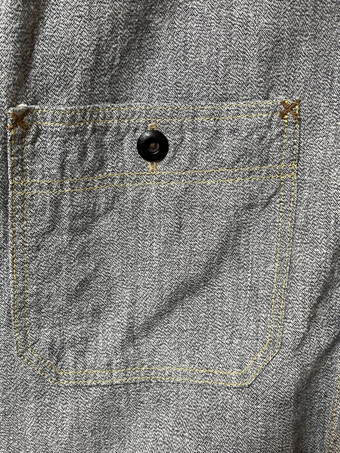 FREEWHEELERS NEAL SHIRT (Black Pepper) 상품이미지6