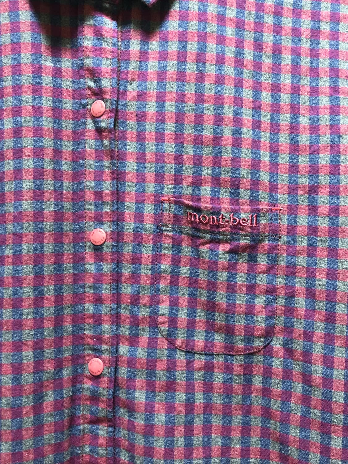 몽벨 체크 셔츠(S / Japan) 상품이미지3