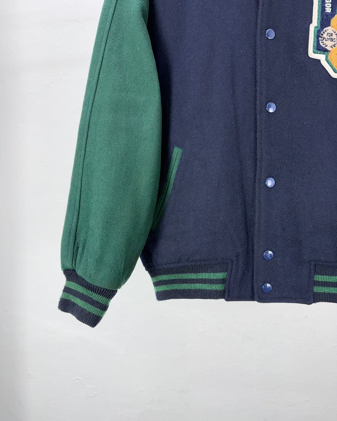 맥그리거 올드 크록 패치드 바시티 울 자켓 상품이미지4